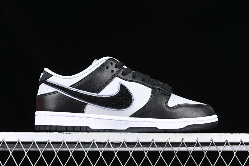 All categories Nk SB Dunk series Nk SB Dunk Low low-top sneakers Nk Dunk Low "Chenille" plush black hook SB low-top sports and leisure sneakers DQ7683-001